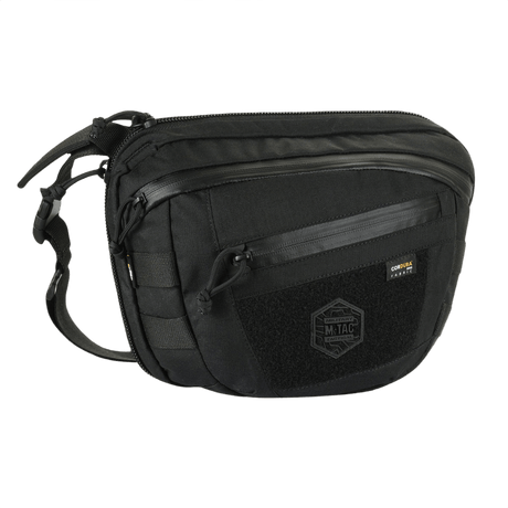 M-Tac Sphaera Hardsling Bag Large Elite med Velcro i slitesterkt Cordura-materiale med justerbar skulderrem og front Velcro-panel.