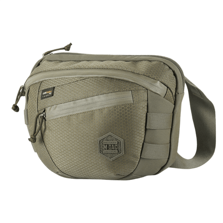 M-Tac Sphaera Hex Hardsling Bag Large Elite i sandfarget design, praktisk og stilfull veske for hverdagsbruk.