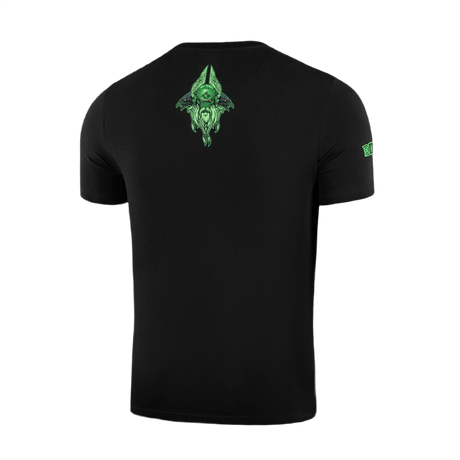 M-Tac T-Shirt Night Vision - Sort T-Shirt med grøn Odin-print og tekst 'Valhalla Calling'. Moderne kampdesign inspireret af nordisk mytologi.