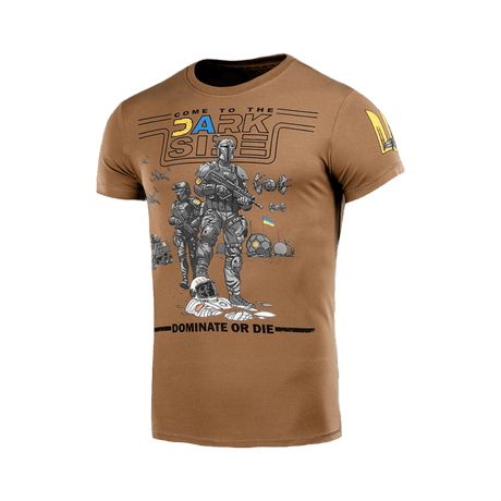 M-Tac T-shirt UA Side Light Olive i 93% bomuld og 7% elastan med unikt design, komfort og holdbarhed, modstandsdygtigt MagnaColours® print.