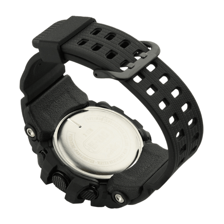 M-Tac Taktisk Adventure-klokke med robust urkasse og justerbar rem, perfekt for friluft og militærbruk.