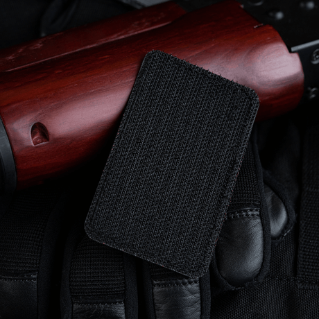 M-Tac AKM 7,62x39 Laser Cut-patch på Velcro, holdbar Cordura 500D, egnet for militært og friluftsutstyr. Størrelse: 80x50 mm.