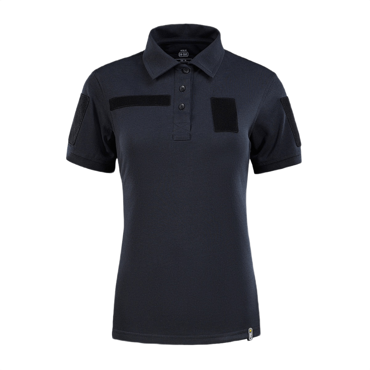 M-Tac Tactical Polo-Shirt 65/35 Lady til kvinder, komfortabel bomulds-polyester blanding, velcro detaljer, til arbejde og aktiv brug