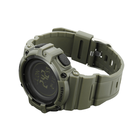 M-Tac Tactical Ur med Kompass 2233 i robust design med kompass og LED-bakgrunnsbelysning, ideell for taktisk og utendørs bruk.