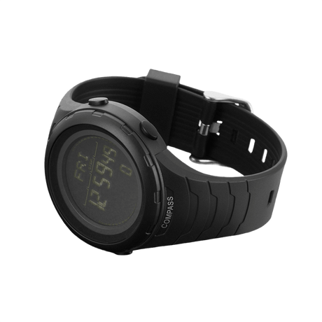 M-Tac Tactical Ur 2166 med kompass og LED-bakgrunnsbelysning. Slagfast ABS-plast, egnet for utendørs og taktisk bruk.