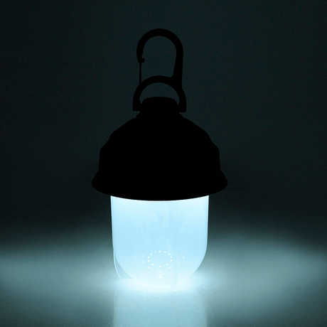 M-Tac Turist Hengelampe med retrodesign og LED-lys, perfekt for camping, fiske og jakt, lyser i mørket. 200 lumen, 3 lysfunksjoner.