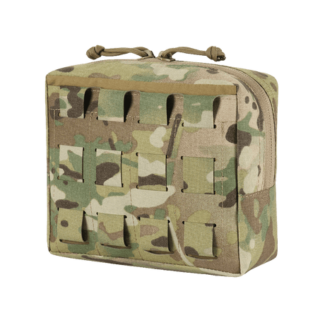 M-Tac Utility Taske Elite Medium i multicam camouflagemateriale med robust lynlåslukking og modulært MOLLE-system, galleri posisjon 1.