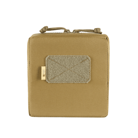 M-Tac Utility Taske Elite Small i slitesterkt materiale med stort borrelåsfelt og dobbel glidelås for sikker oppbevaring, vist i galleri posisjon 1.