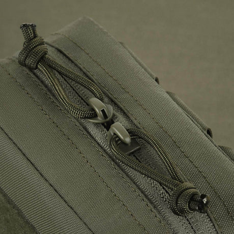 M-Tac Utility Taske Elite Small i robust materiale med dobbel glidelås og modulære fester, vist i galleri posisjon 1.