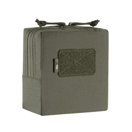M-Tac Utility Taske Elite Small i slitesterkt nylon med borrelåsfelt og dobbel glidelås for oppbevaring av EDC-utstyr, vist i galleri posisjon 1.