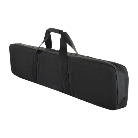 M‑Tac våpenetui 128 cm svart, polstret etui med håndtak, egnet for sikker oppbevaring av våpen, robust polyesterdesign.