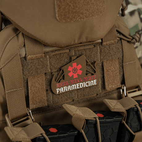 M-Tac Patch Viking Evac på militærryggsekk.
