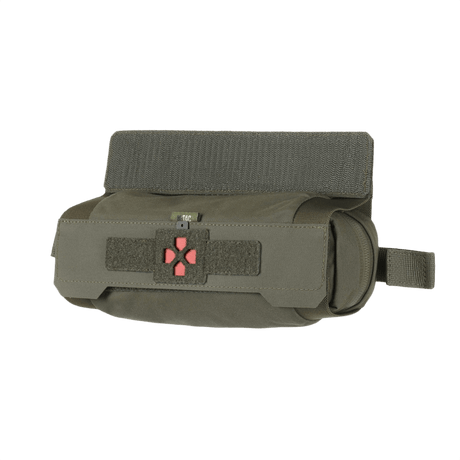 M-Tac Horizontal Medical Pouch ROLL Elite i Cordura 500D for minimal plassbruk og komfortabel bæring på plate carriers.