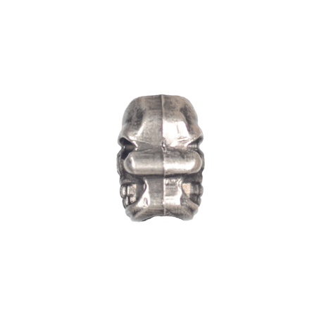 M‑Tac Skull Stopper-perle, plast 6 mm hull, ideell for paracord, lanyards, belter, armbånd, nøkkelringer, dekorative prosjekter