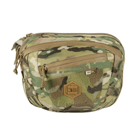 M-Tac Sphaera Hardsling Bag Large Elite med Velcro i kamuflasjefarger, laget av slitesterk Hex Cordura og Cordura 500D/1000D.
