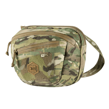 M-Tac Sphaera Hardsling Bag Large Elite med Velcro i slitesterkt Cordura-materiale med justerbar skulderrem og front Velcro-panel.