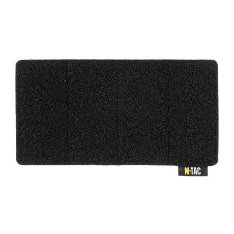 M‑Tac Tactical Morale Patches Display Board for MOLLE-systemer, svart plastbase, 160 x 85 mm, praktisk for å organisere og vise patches.