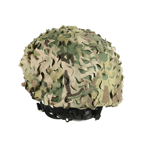 M‑Tac Vilha Hjelmcover Elite i MULTICAM-camouflage til FAST hjelmer, beskytter mot smuss og slitasje med Cordura 500D materiale.