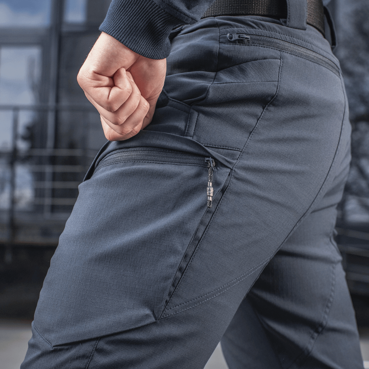 M-Tac Bukser Sahara Flex Light til sommer, fleksible og slidstærke taktiske bukser, fri luftcirkulation og stilfuldt design.