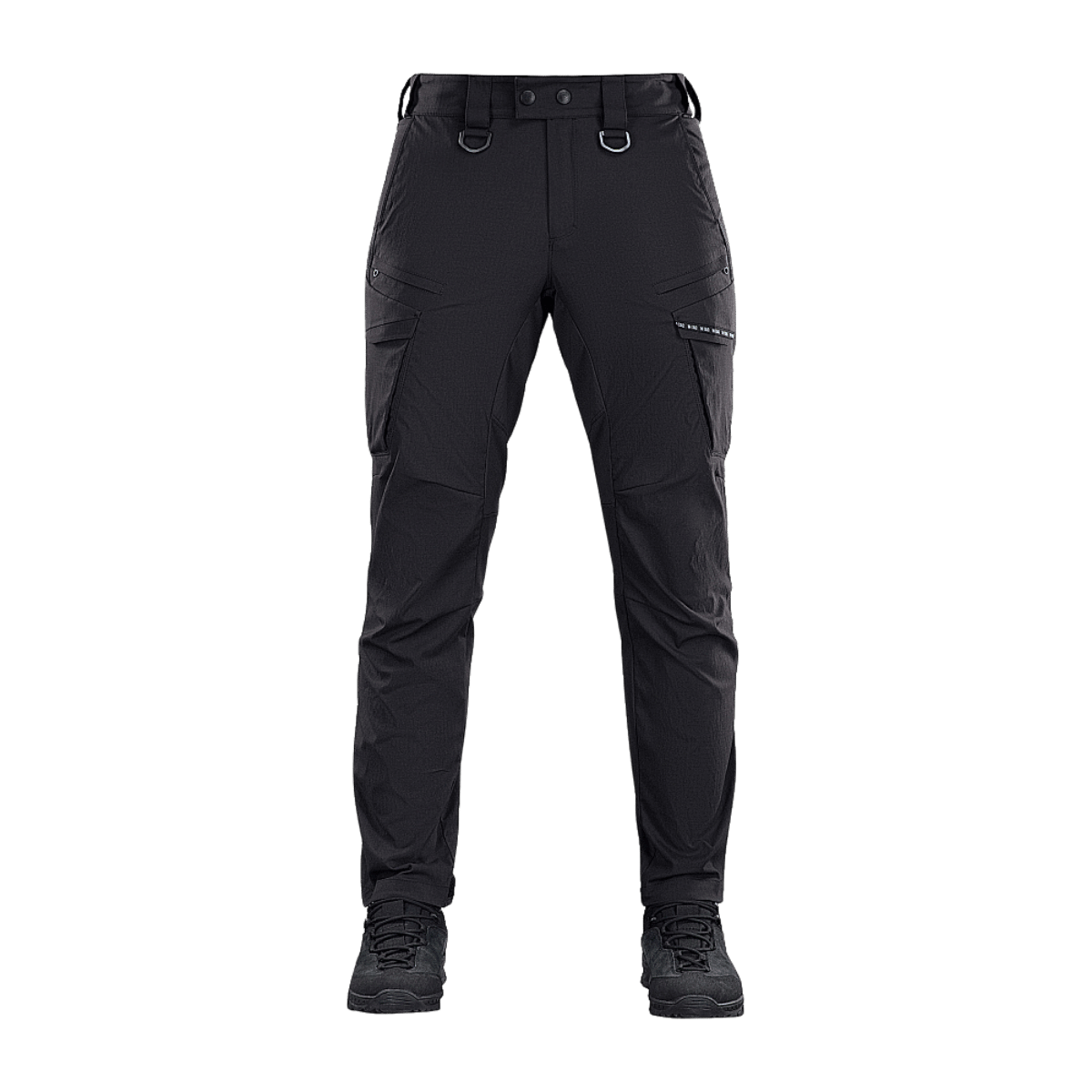 M-Tac Bukser Aggressor Summer Flex - lette, åndbare tactical summer pants i sort Rip-Stop nylon til komfort i varmt vejr.