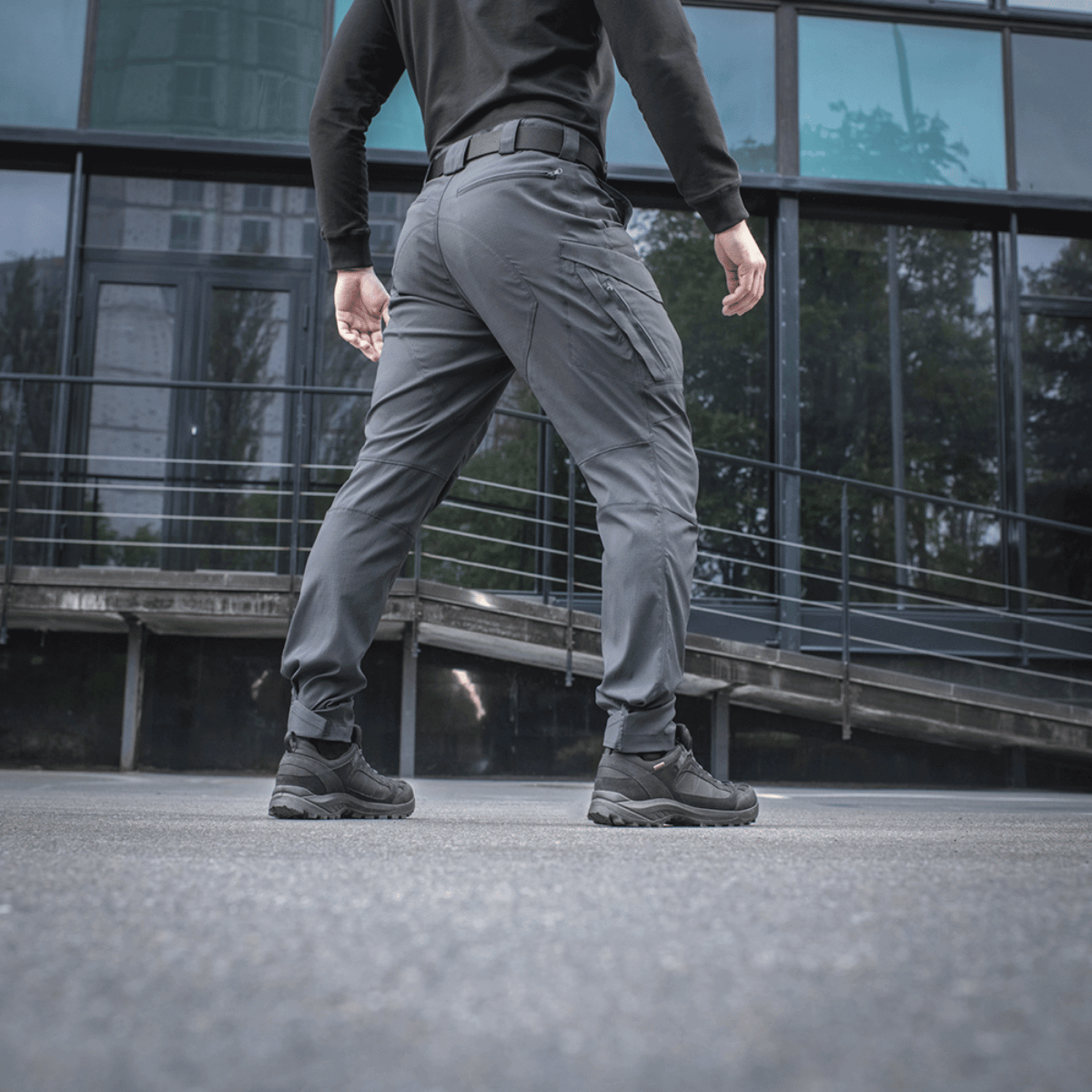 M-Tac Bukser Aggressor Summer Flex til varmt vejr, let og åndbar Rip-Stop nylon bukser, ideelle for taktisk og komfortabel brug.