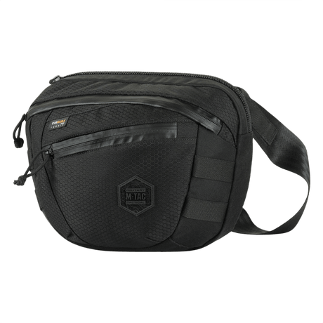 M-Tac Sphaera Hex Hardsling Bag Large Elite i svart med justerbar rem og romslig design for oppbevaring.