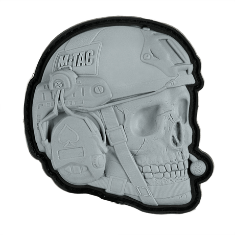 M-Tac Patch Operator 3D PVC med realistisk design og Velcro. Perfekt for klær, veske eller taktisk utstyr. Størrelse: 6 x 7 cm.