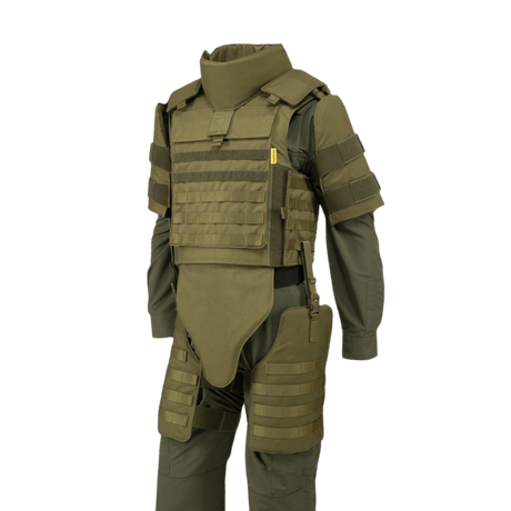 Anorak Niobium® Tactical II – full set af multi-trussel kropspanser til beskyttelse mod våben for specialenheder