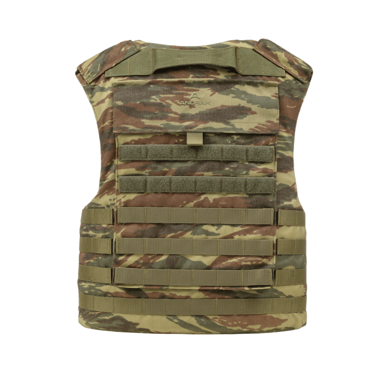 Anorak Niobium® Tactical II – fr.bk.sh. Stik & Skudsikker Vest i camouflage design for omfattende kropsbeskyttelse mod trusler.