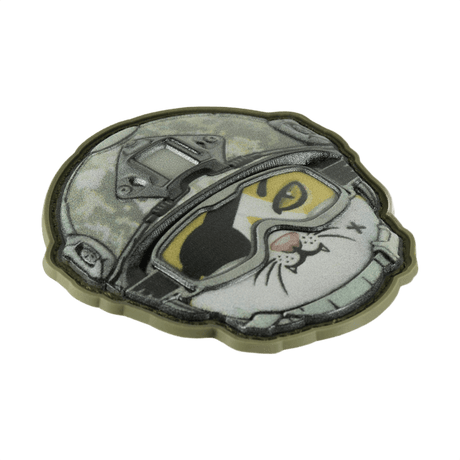 M-Tac Patch Emoji #12 med PVC-materiale og 3D-design, morsom og taktisk morale patch med Velcro-feste. Egnet for klær eller utstyr.