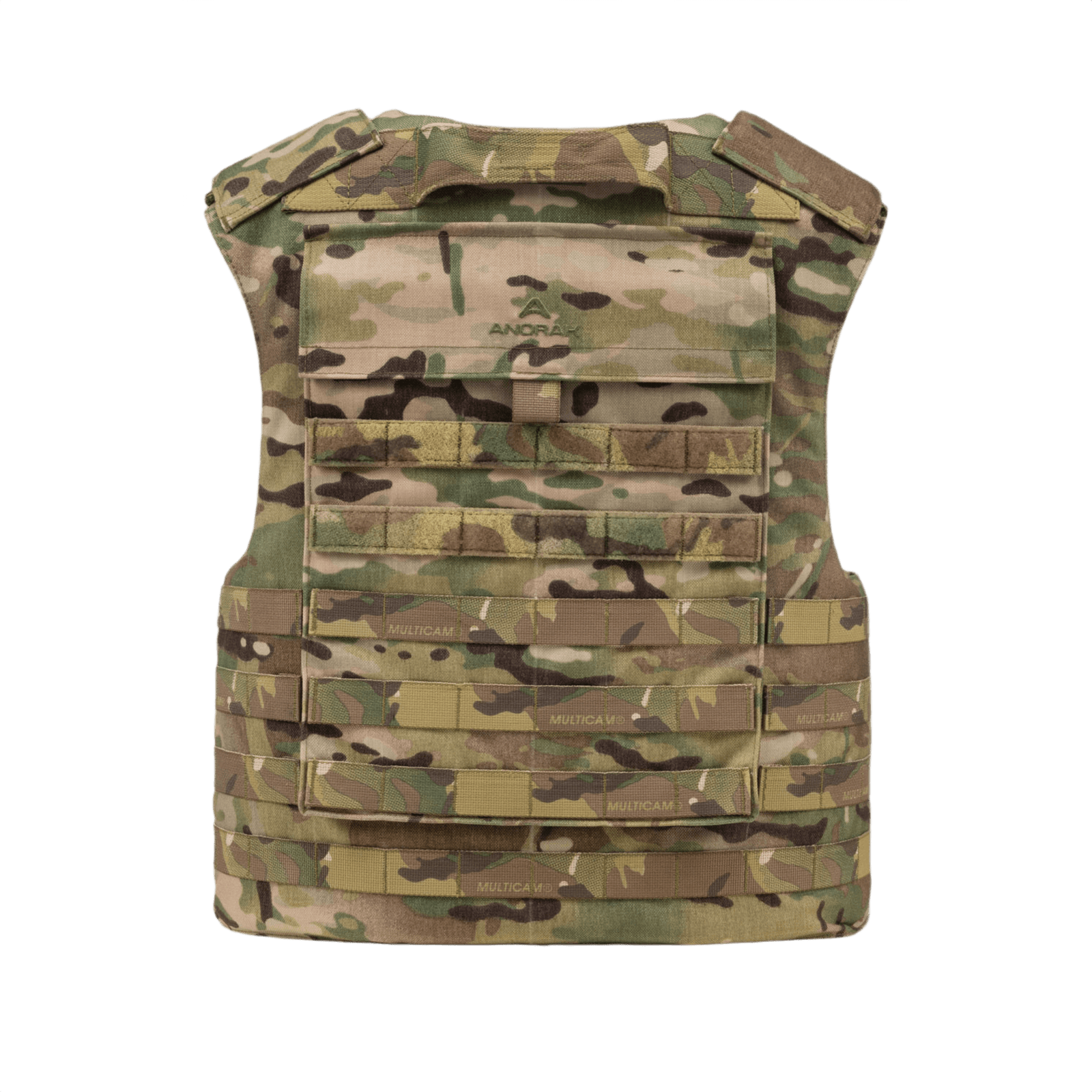 Anorak Titanium® Tactical II – fr.bk.sh. MultiCam® Stik & Skudsikker Vest med Level IIIA-beskyttelse