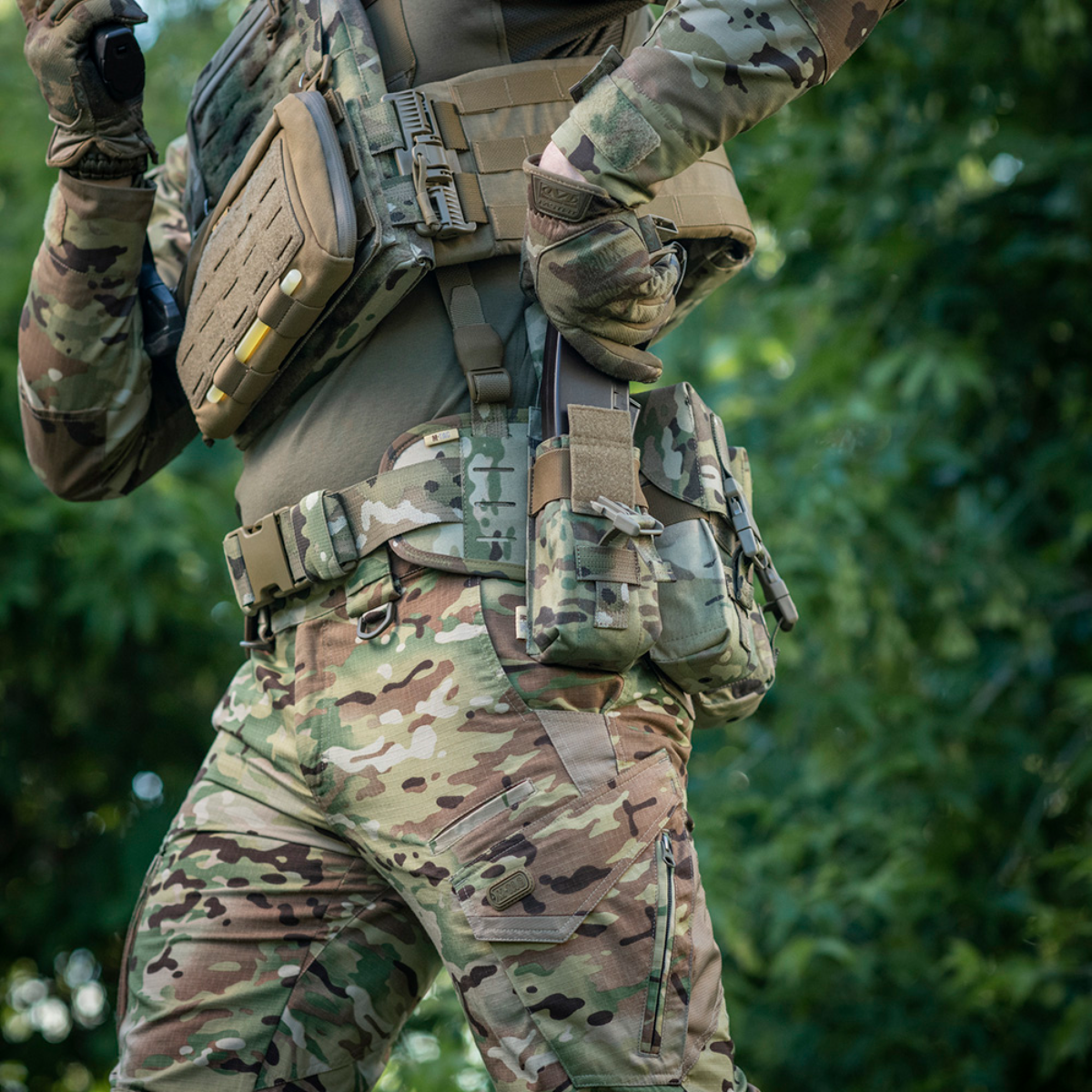 M-Tac dobbelt magasin veske med Fastex lukning