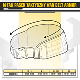 M-Tac krigsbelte ARMOR
