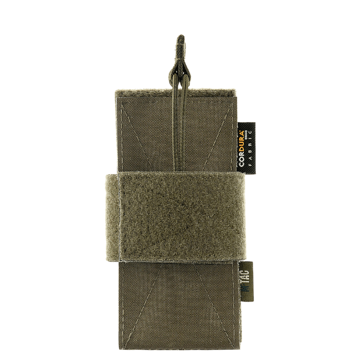 M-Tac CCW Hylster – Modulært Universal Hylster i grøn Cordura materiale med velcro-loop, designet til diskret pistolføring.