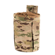 M-Tac Mag Drop Pouch Elite i kamuflasjefarger for sikker oppbevaring og rask bytte av magasiner, passer til MOLLE-fester.