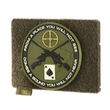 M-Tac taktisk moralpatch displaybrett krok og løkke Molle 120x85