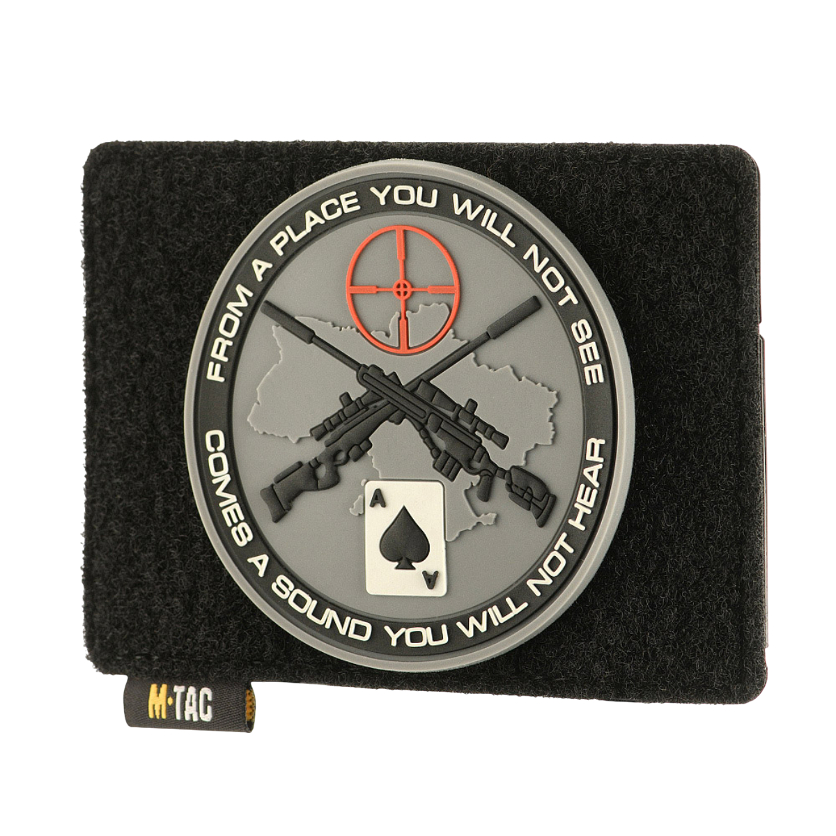 M-Tac taktisk moralpatch displaybrett krok og løkke Molle 120x85
