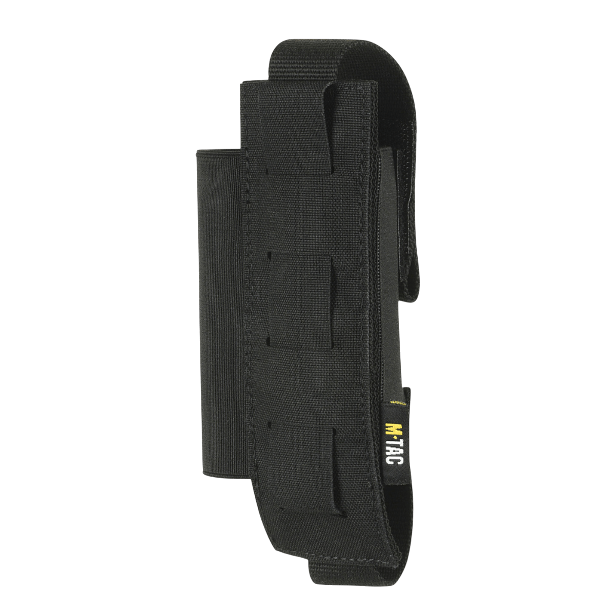 M-Tac Elastisk Tourniquet Pouch Molle Gen.III i sort Cordura Squadron materiale, 15 x 5 cm.