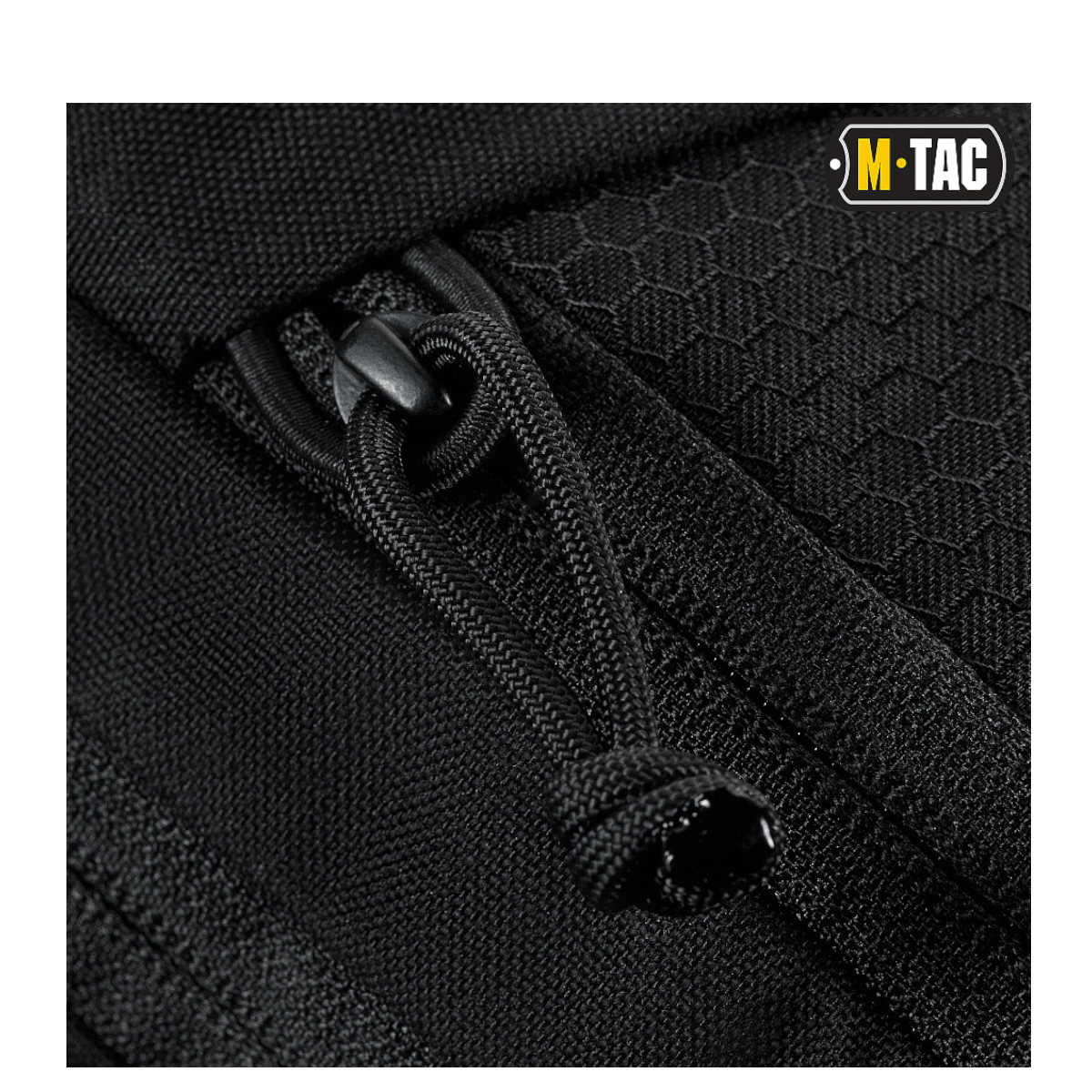 M-Tac Magnet XL Taske Elite Hex med FidLock lukning og Velcro-panel i sort design