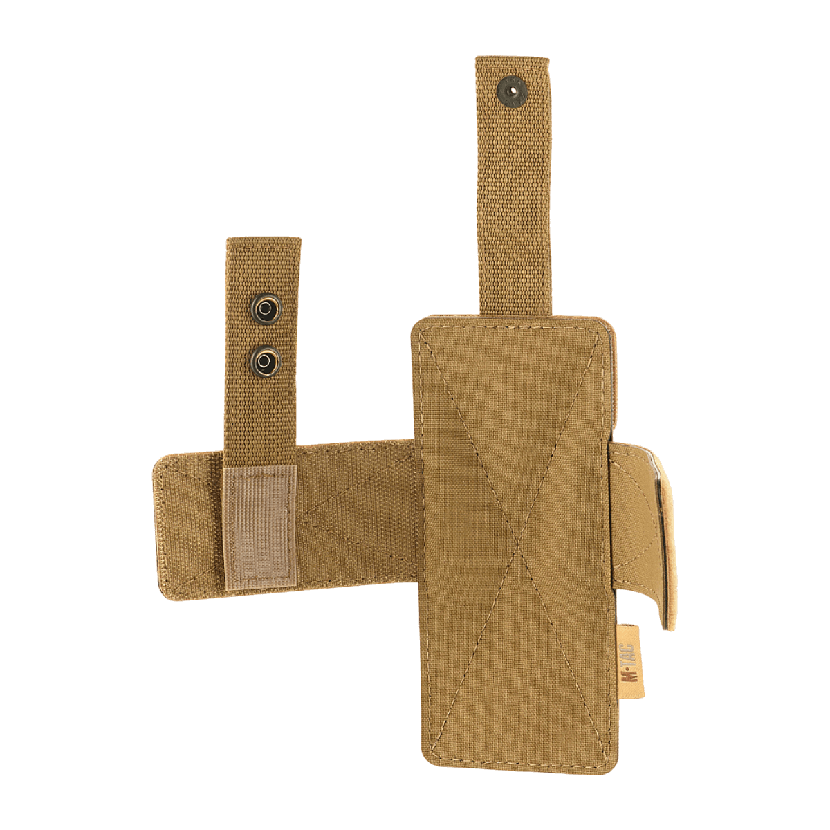 M-Tac Modulært Universalt Hylster med Lås Light i taktisk design til pistolskjuling med justerbar Velcro-rem, passer til de fleste våben.