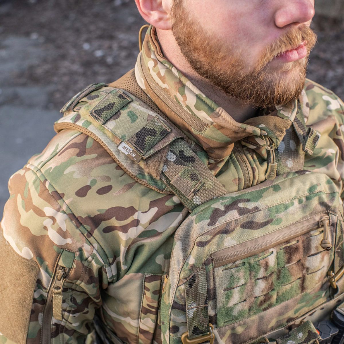 M-Tac skulderpute til Plate Carrier Cuirass QRS