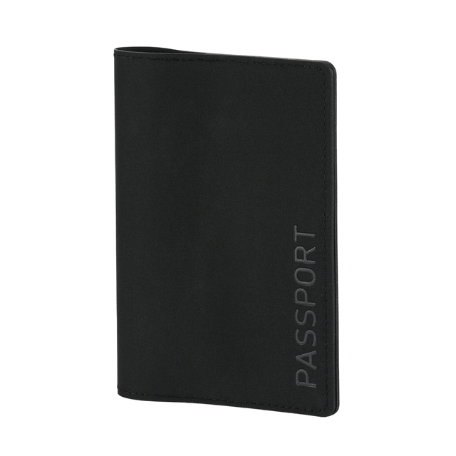 M‑Tac Pascover beskytter pas, moderne polymerkomposit, stilfuldt design, passtørrelse 13,5 x 10 cm, sikrer mod slid og skader