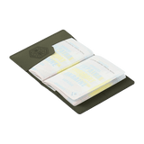 M‑Tac Pascover i polymerkomposit med logo, beskytter pas mod slid og skader, passer til ukrainske og udenlandske pas, 13,5 x 10 cm.