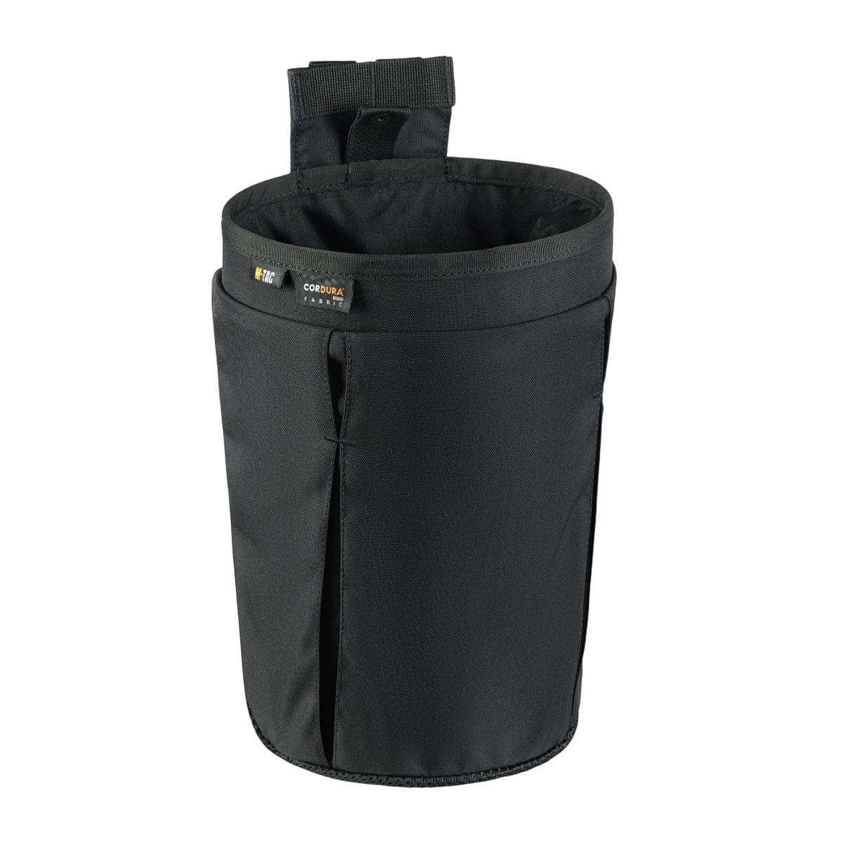M‑Tac Magasinsæk Dump Pouch Lite Elite i sort Cordura 500D materiale med hurtiglukkesystem og MOLLE-kompatibilitet.