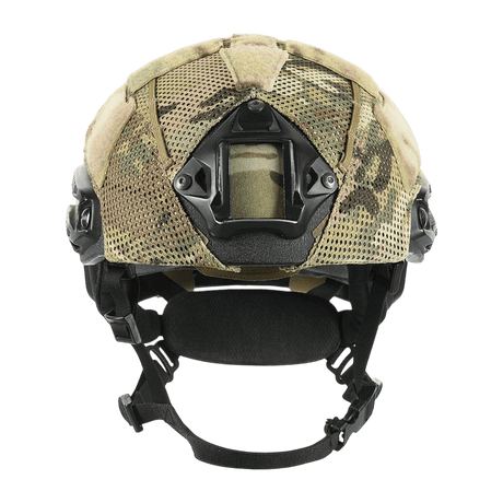 M‑Tac Hjelmcover Shroud Elite i MULTICAM camouflage til TOR-D hjelme, lavet af Cordura 500D og special mesh med Velcro-paneler.