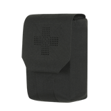 M-Tac Medic Pouch Vertical Large Elite i sort, fremstillet af slidstærkt Cordura 500D til opbevaring af førstehjælpsudstyr.