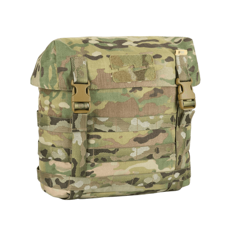 M-Tac Pouch Sukharka Gen.3 XL i Cordura 500D, camouflage, med MOLLE-system og Velcro-panel til feltbrug.
