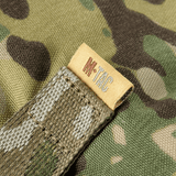 Nærbillede af M-Tac Pouch Sukharka Gen.3 XL, visa mønster og holdbart Cordura 500D-materiale i camouflage-design.