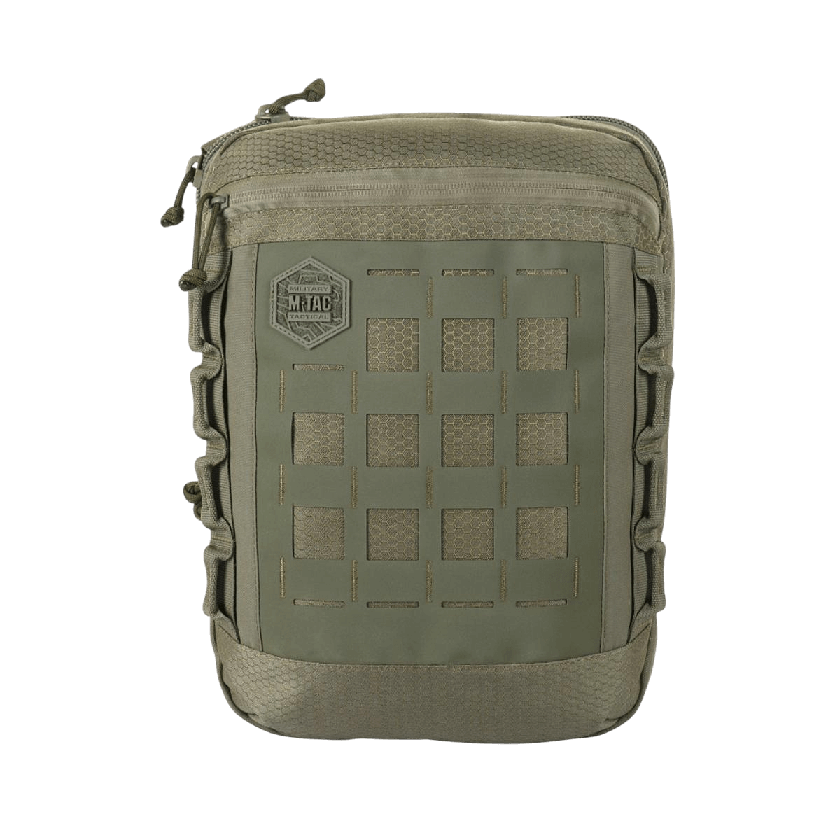 M-Tac Tablet Bag Laser Cut Hex in Cordura with MOLLE front panel for EDC and concealed carry gear.