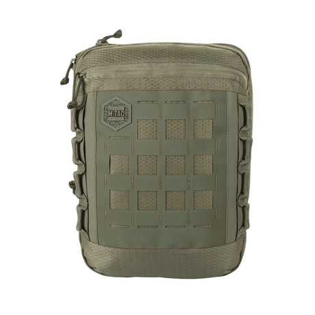 M-Tac Tablet Bag Laser Cut Hex in Cordura with MOLLE front panel for EDC and concealed carry gear.